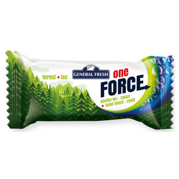General Fresh One Force wkład do kostki WC Las