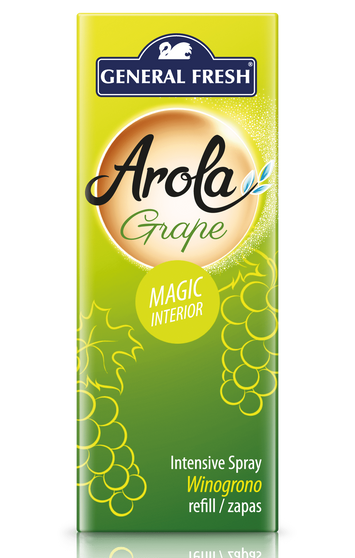 General Fresh Arola Magiczna Szyszka wkład do odświeżacza Winogrono 40 ml