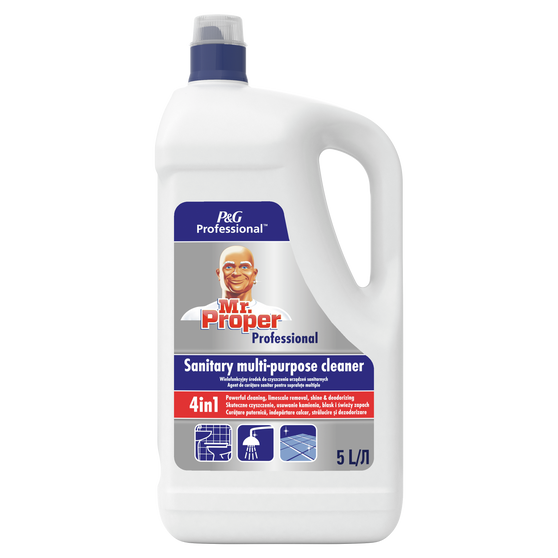 Mr. Proper Professional Sanitary płyn do łazienek i sanitariatów 5 l