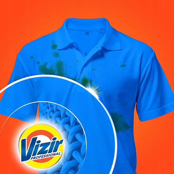 Vizir Professional Color 2 × 7,15 kg + 2 × Lenor Sea Breeze 500 ml gratis