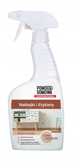 Pomoc Domowa Środek do usuwania naklejek i etykiet 500 ml
