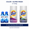 Vizir Professional Color + Alpine Fresh 2 × 7,15 kg + 2 × Lenor 500 ml gratis