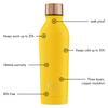 Root7 Powder Coated Yellow 500 ml