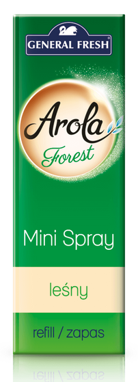 General Fresh Arola Mini Spray wkład do odświeżacza Las 15 ml