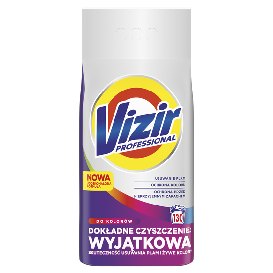 Vizir Professional Proszek do prania Kolor 130 prań 7,15 kg