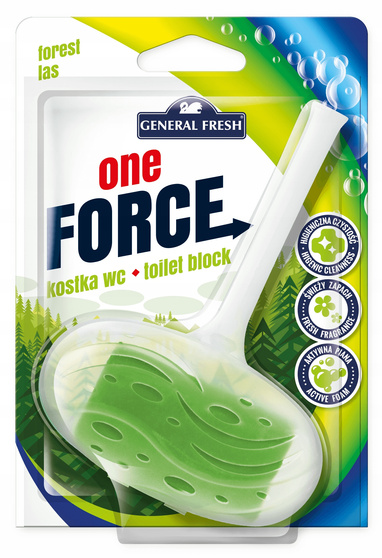 General Fresh One Force wkład do kostki WC Las
