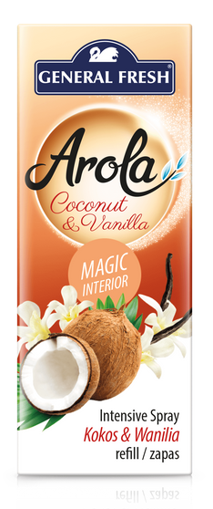 General Fresh Arola Magiczna Szyszka wkład do odświeżacza Kokos i Wanilia 40 ml