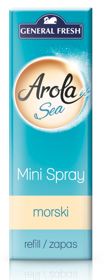 General Fresh Arola Mini Spray wkład do odświeżacza Morze 15 ml