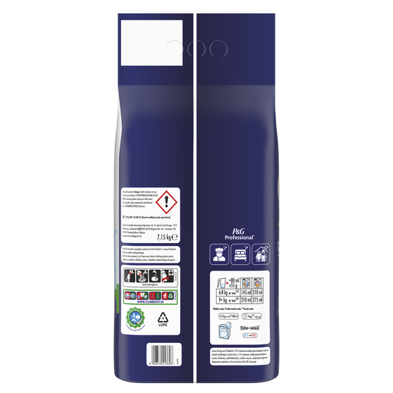 Vizir Professional Alpine Fresh 2 × 7,15 kg + 2 × Lenor Sea Breeze 500 ml gratis