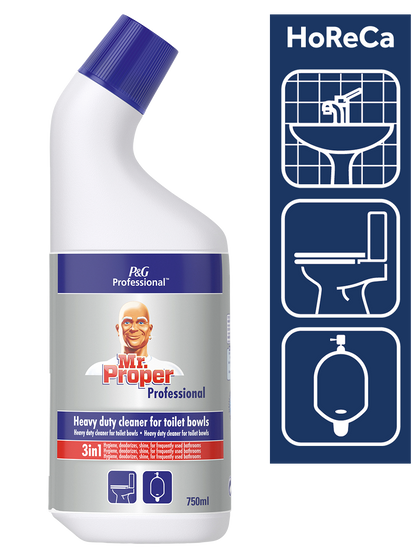 Mr. Proper Professional Żel do czyszczenia toalet i pisuarów 750 ml