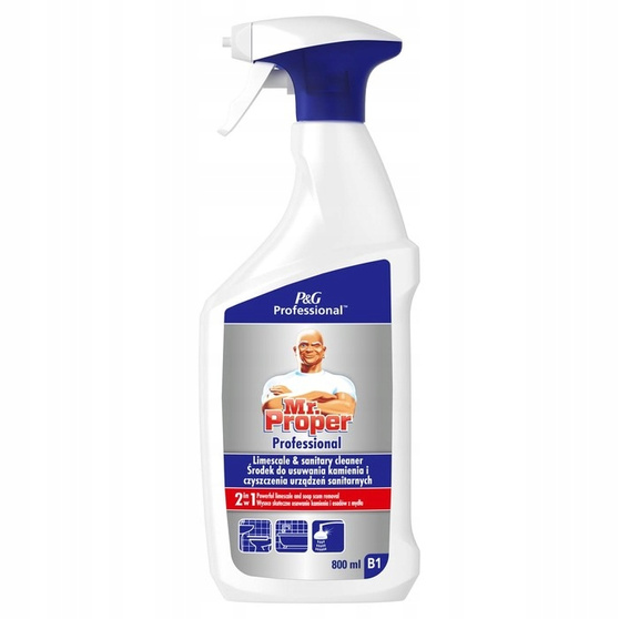 Mr. Proper Professional Spray odkamieniająco-czyszczący 2w1 800 ml