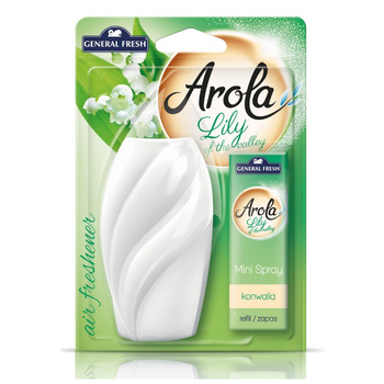 General Fresh Arola Mini Spray odświeżacz powietrza Konwalia 15 ml