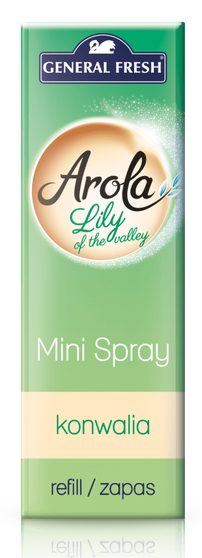 General Fresh Arola Mini Spray wkład do odświeżacza Konwalia 15 ml
