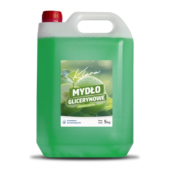 Klarchem KLARA mydło glicerynowe Zielone Jabłko 5 kg