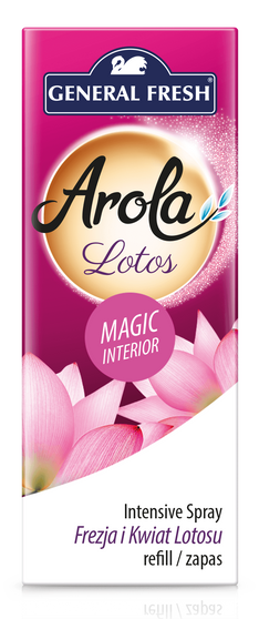 General Fresh Arola Magiczna Szyszka wkład do odświeżacza Lotos 40 ml
