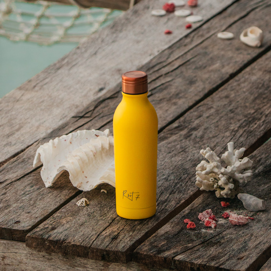 Root7 Powder Coated Yellow 500 ml