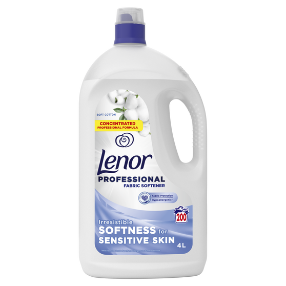 Lenor Professional Płyn do płukania Soft Cotton 4 l