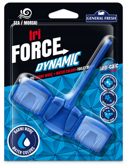 General Fresh Tri-Force Dynamic kostka do WC Morze