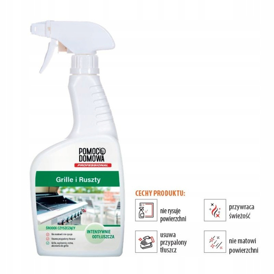 Pomoc Domowa Środek do czyszczenia grilla i rusztu 500 ml