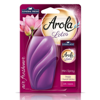 General Fresh Arola Mini Spray odświeżacz powietrza Lotos i Frezja 15 ml