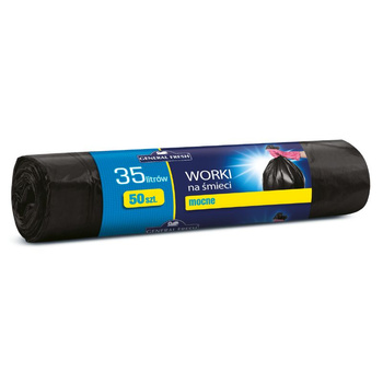 General Fresh worki na śmieci czarne 35 l