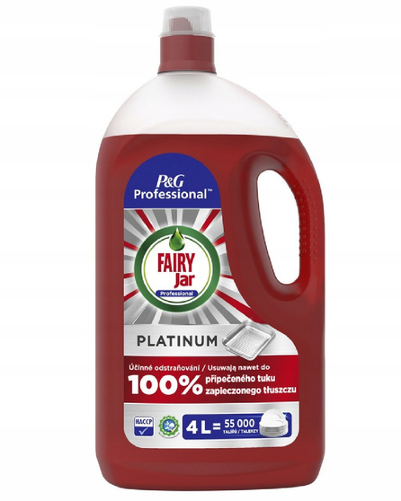 Fairy Professional Płyn do mycia naczyń Platinum 4 l