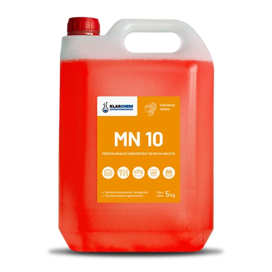 Klarchem MN 10 profesjonalny koncentrat do mycia naczyń Czerwone Owoce 5 kg