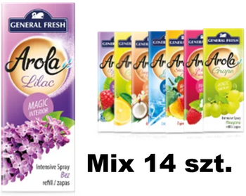 General Fresh Arola Magiczna Szyszka wkłady do odświeżacza Mix 14 szt.