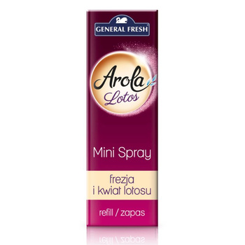General Fresh Arola Mini Spray wkład do odświeżacza Lotos i Frezja 15 ml