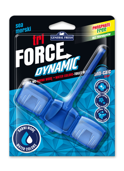 General Fresh Tri-Force Dynamic kostka do WC Morze