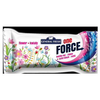 General Fresh One Force wkład do kostki WC Kwiat
