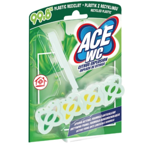 ACE WC Citrus Explosion, kostka do wc, 48 g
