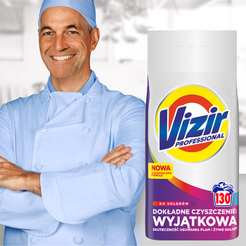 Vizir Professional Proszek do prania Kolor 130 prań 7,15 kg