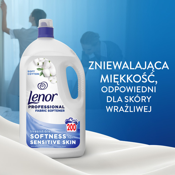 Lenor Professional Płyn do płukania Soft Cotton 4 l