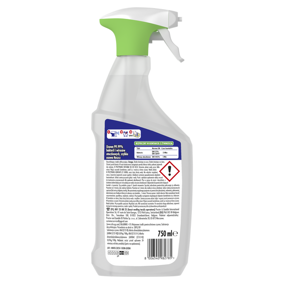 Fairy Professional Spray odtłuszczająco-dezynfekujący 2w1 750 ml