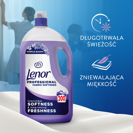 Lenor Professional Płyn do płukania Purple Bloom 4 l