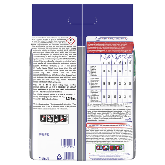 Ariel Professional Proszek do prania Formuła 130 prań 11,05 kg