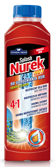 General Fresh Nurek Hot środek do udrażniania rur 400 g