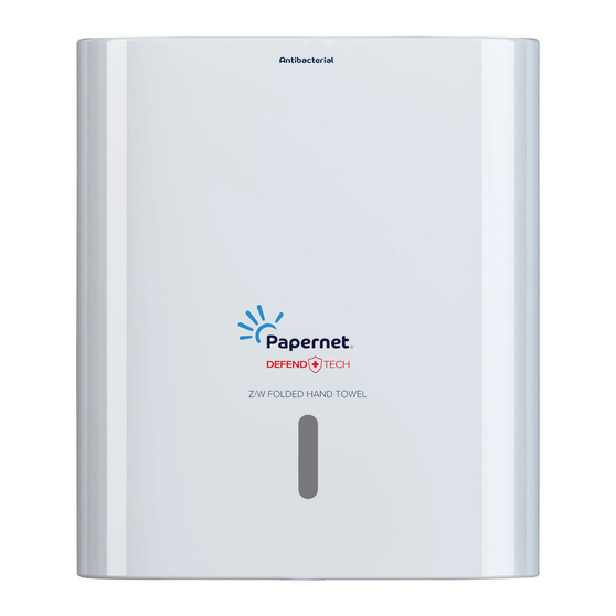 Papernet 416148 — dozownik ręczników składanych Z/W, biały