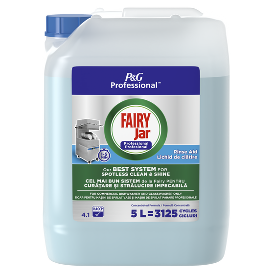 Fairy Professional JAR Rinse Aid nabłyszczacz do zmywarek 5 l
