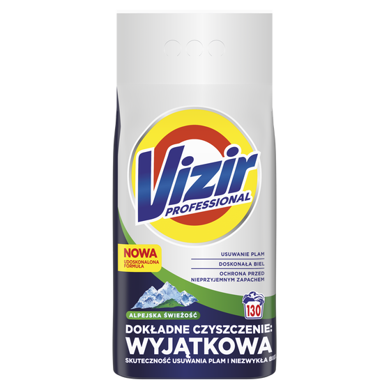 Vizir Professional Color + Alpine Fresh 2 × 7,15 kg + 2 × Lenor 500 ml gratis