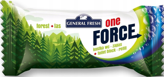 General Fresh One Force wkład do kostki WC Las