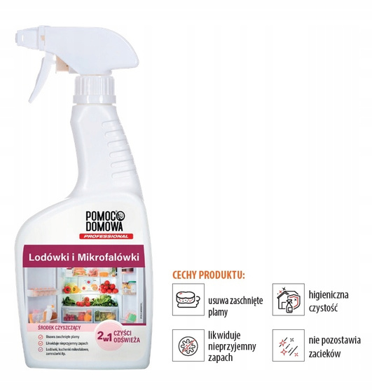 Pomoc Domowa Środek do czyszczenia lodówek i mikrofalówek 500 ml