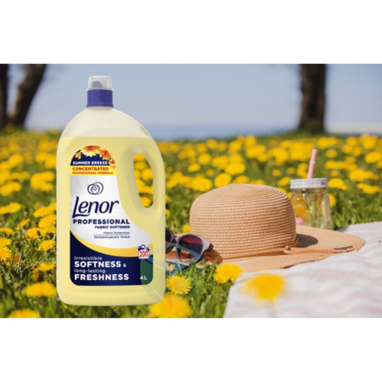 Lenor Professional Płyn do płukania Summer Breeze 4 l