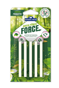 General Fresh Green Power Force probiotyczne patyczki do odpływu