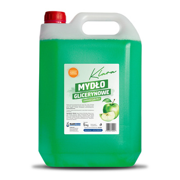 Klarchem KLARA mydło glicerynowe Zielone Jabłko 5 kg