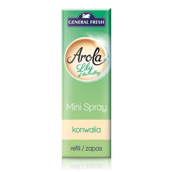 General Fresh Arola Mini Spray wkład do odświeżacza Konwalia 15 ml