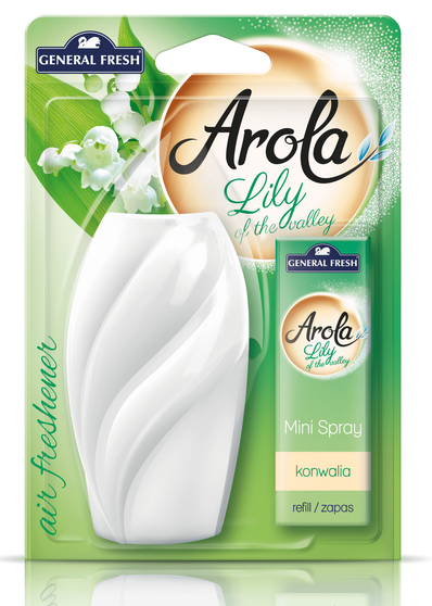 General Fresh Arola Mini Spray odświeżacz powietrza Konwalia 15 ml