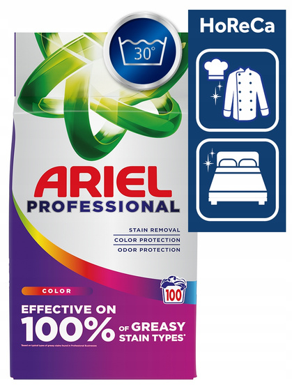 Ariel Professional Proszek do prania Kolor 100 prań 5,5 kg