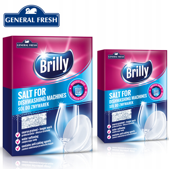 General Fresh Brilly sól do zmywarek 1 kg